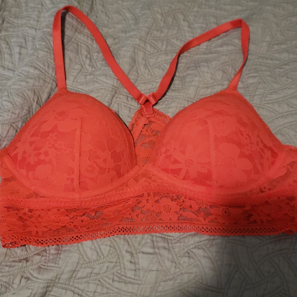 Red bralette